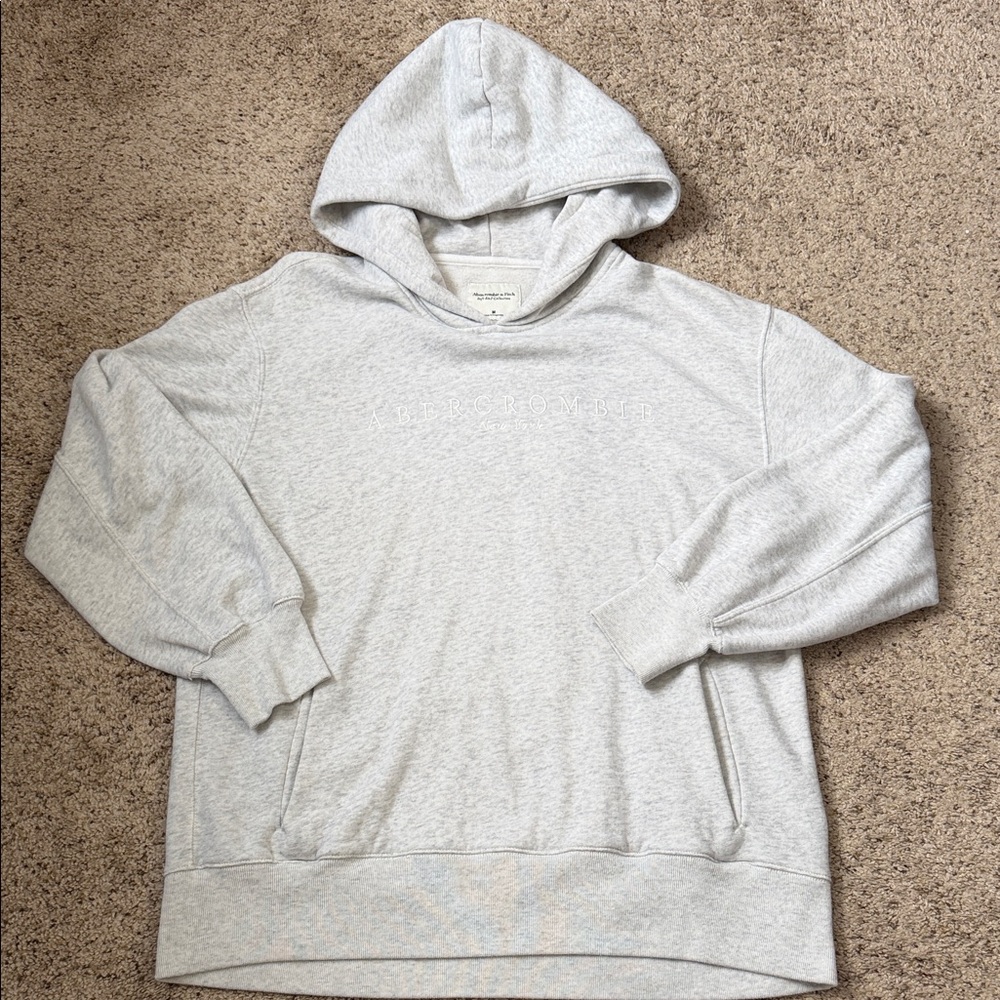 Women’s Gray A&F Hoodie
